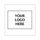 1.5インチx 2インチイメージ独自のロゴスタンパーを作成 ラバースタンプ (インプリント)