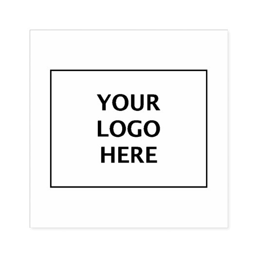 1.5インチx 2インチイメージ独自のロゴスタンパーを作成 ラバースタンプ (インプリント)