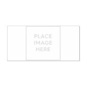 1.5インチx 3インチの木製アートスタンプ ラバースタンプ (インプリント)