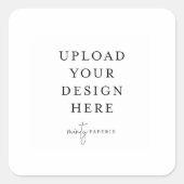 1.5" 角ラベル スクエアシール (正面)