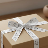 1.5" Custom Clothing label for handmade item グログランリボン