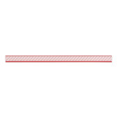 1.5" Pink and Red Candy Cane Striped Xmas グログランリボン (正面)