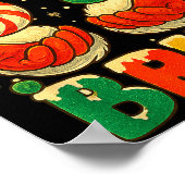 1 67 Bruh Funny Christmas Number Holiday Humor Quo ポスター (角)