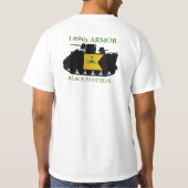 1/69th装甲ブラックパンサーM113 Guidonのワイシャツ Tシャツ (裏面)