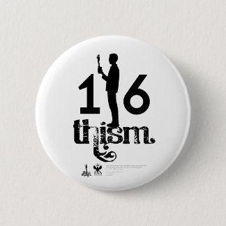 1/6thism_Logo_01 缶バッジ