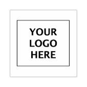 1.75インチx 2インチイメージ独自のロゴスタンパーを作成 ラバースタンプ (インプリント)