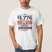 1.776 Billion Later Patriot Tシャツ (正面)
