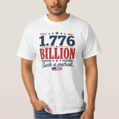 1.776 Billion Patriot Protest Tシャツ (正面)