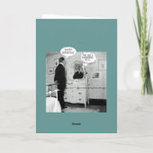 1,890人の鏡反射おもしろい音バブル カード (裏面)