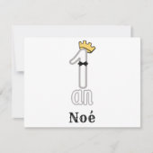 1 an – イデカドー・アニバーサール・ガルソン ノートカード (正面)