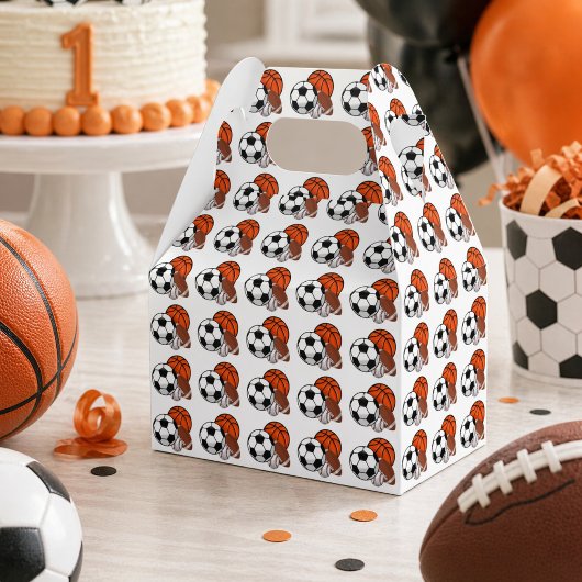 1 Ball スポーツ テーマ 男の子 1歳の誕生日 フェイバーボックス