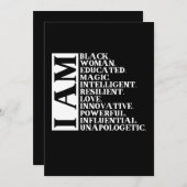 1 Black Woman Saying I Am Manuel.Png セーブザデート (正面/裏面)