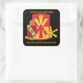 1 BN43位航空防衛砲兵11位防空 スクエアシール (バッグ)