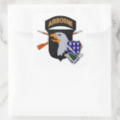 1 BN 506歩兵第101機上用ステッカー スクエアシール (バッグ)