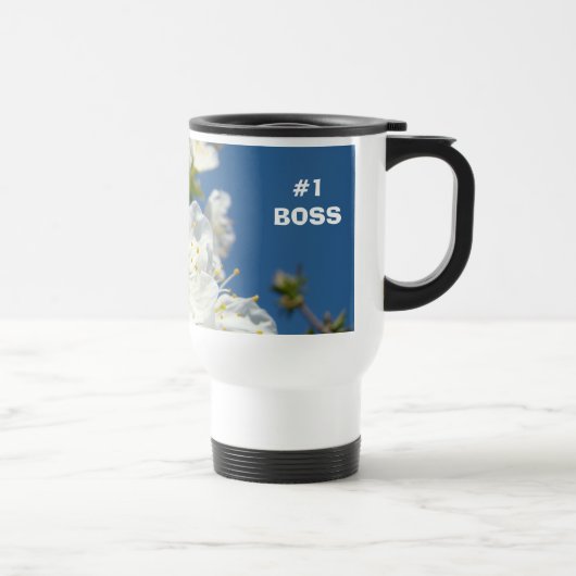 #1 BOSS トラベル コーヒーマグ 桜 春 トラベルマグ (右)