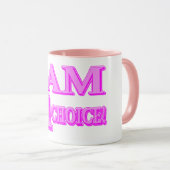 "#1 CHOICE"かわいい表現デザイン。買今 マグカップ (正面右)