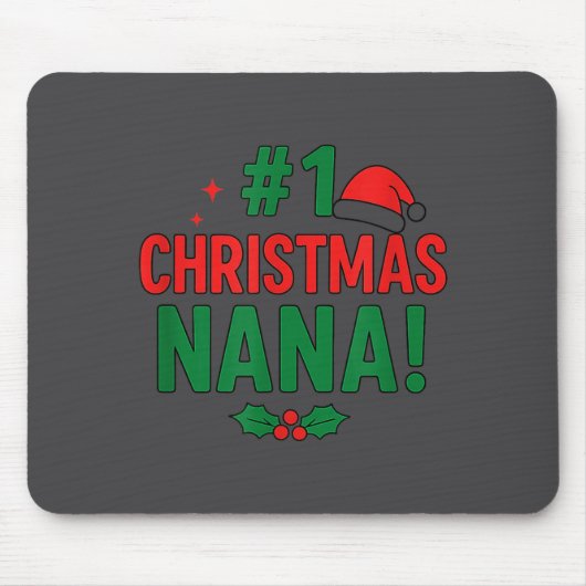 #1 Christmas Nana  マウスパッド (正面)