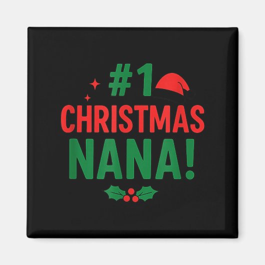 #1 Christmas Nana  マグネット (正面)