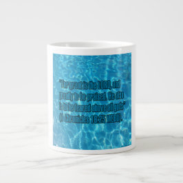 1 Chronicles 16:25 WEBU Mug ジャンボコーヒーマグカップ