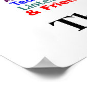 #1 Coachの署名ポスター ポスター (角)