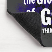 1 Corinthiansの10:31のマウスパッド マウスパッド (コーナー)