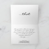 1 Corinthiansの13:4 - 7 カード (内部)