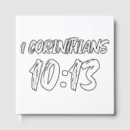 1 Corinthians 10:13 聖書の詩 ブリッシースクリプトグラフ ゲストブック