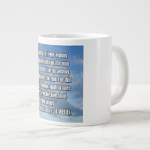 1 Corinthians 11:8–10 WEBU Mug ジャンボコーヒーマグカップ (正面右)