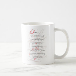 1 Corinthians 13 コーヒーマグカップ