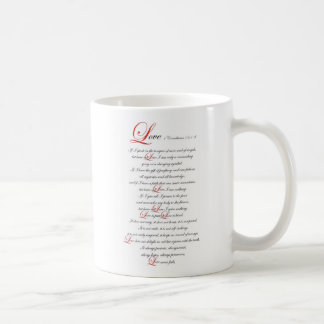 1 Corinthians 13 コーヒーマグカップ