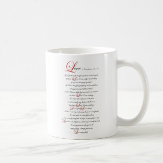 1 Corinthians 13 コーヒーマグカップ