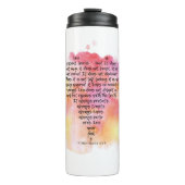 1 Corinthians 13 タンブラー (正面)