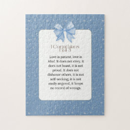 1 corinthians 13 4 5, love is patient love is kind ジグソーパズル