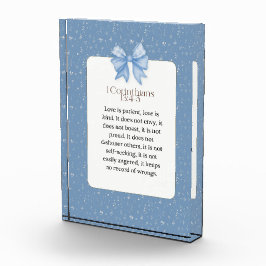 1 corinthians 13 4 5, love is patient love is kind フォトブロック