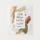 1 Corinthians 16:14あなたがたは愛の中で行ないなさい タペストリー (正面)