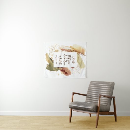 1 Corinthians 16:14あなたがたは愛の中で行ないなさい タペストリー (インサイチュ(横))