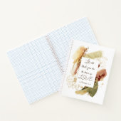 1 Corinthians 16:14あなたがたは愛の中で行ないなさい ノートブック (内部)