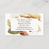 1 Corinthians 16:14あなたがたは愛の中で行ないなさい 名刺 (裏面)