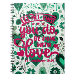 1 Corinthians 16:14 ノートブック