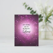 1 Corinthians 16:14 ポストカード (スタンド正面)