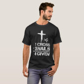 1 Cross 3爪、 ネイルForgiven Christian Easter Gift Tシャツ (正面フル)