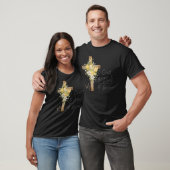 1 Cross 3爪、 ネイルForgiven Christian Easter Tシャツ (ユニセックス)