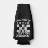 1.d4 d5 2.c4のどの部分が理解できない ボトルクーラー (正面)