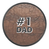 #1 Dad Leather-look アイスホッケーパック (正面)