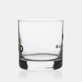 #1 Dad Love Personalized Whiskey Glass ウイスキーグラス (左)
