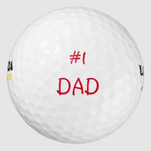 #1 DAD/Wilson超500の間隔のゴルフ・ボール ゴルフボール