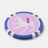 1 Dollar/Euro Casino Chip weiss ポーカーチップ (シングル)
