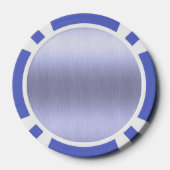 1 Dollar/Euro Casino Chip weiss ポーカーチップ (裏面)