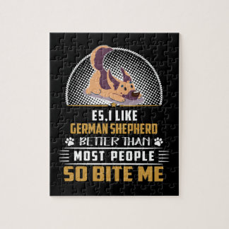 1 Es私は多くの人よりもドイツの羊飼いが好き ジグソーパズル