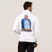 #1 FACKBOI - Tröja - Mönster ryggen パーカ (裏面フル)